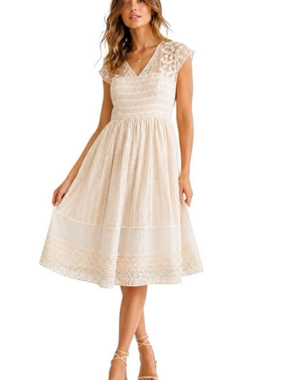 NWT Anthropologie Moulinette Soeurs Poema Lace Dress Size 4P